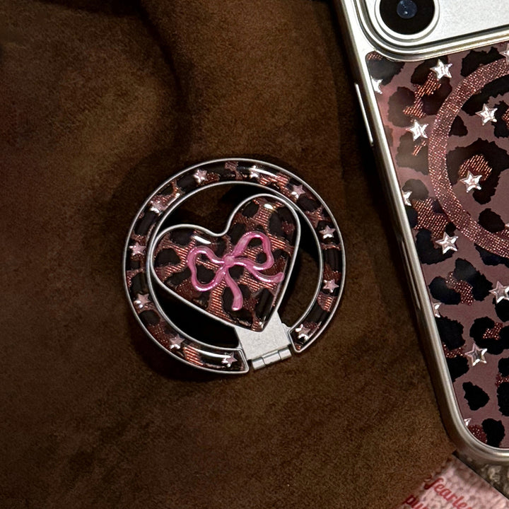 Trendy leopard print phone case Bowlift
