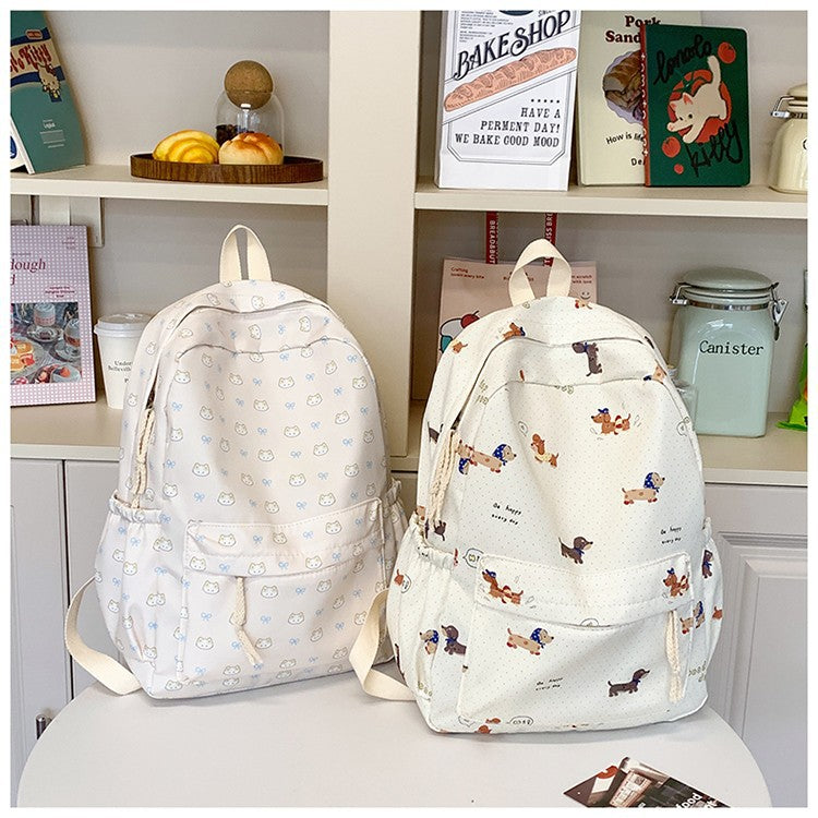 Backpack with Playful Animal Design Bowlift