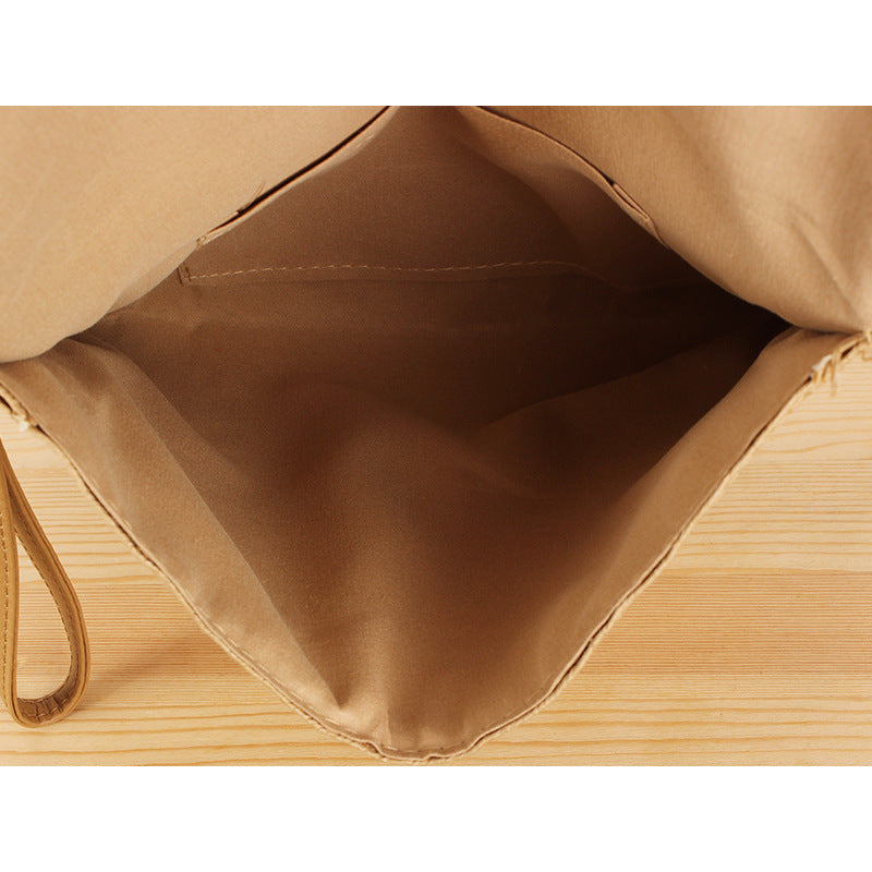 Shoulder bag with elegant wave structure Bowlift