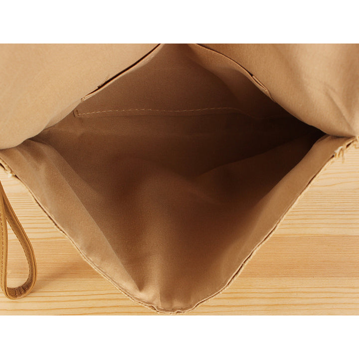 Handbag in Elegant Woven Design Bowlift