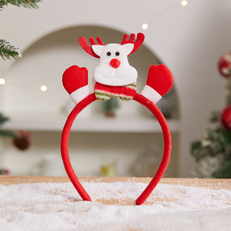 Festive Reindeer Headband Bowlift