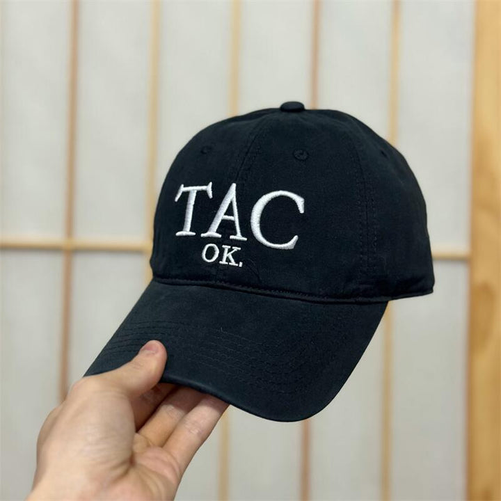 Men's Casual Embroidered Adjustable Baseball Cap Bowlift