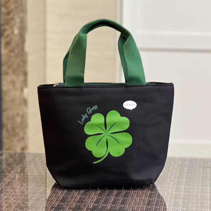Cute Bear Print Lunch Tote Bowlift