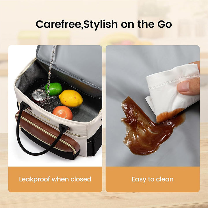 Elegant multifunctional handbag with numerous compartments Bowlift