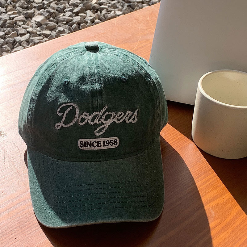 Women's Vintage-Inspired Cotton Baseball Cap Bowlift