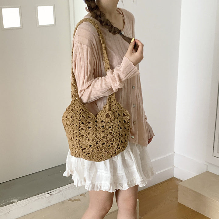 Handmade Macrame Shoulder Bag Bowlift