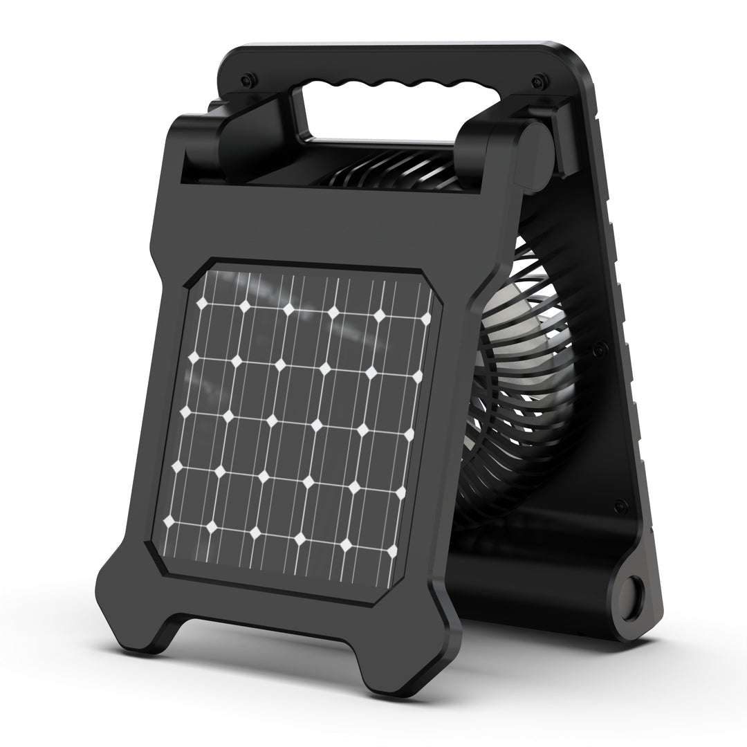 Portable Rechargeable LED Fan with Adjustable Stand Bowlift