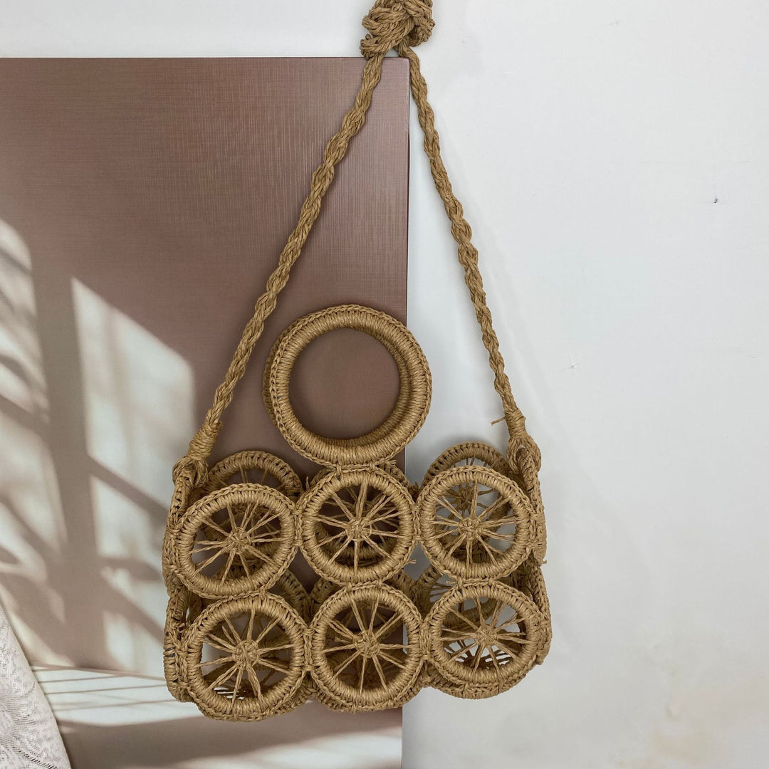 Basket bag with Unique Wheel Design Bowlift