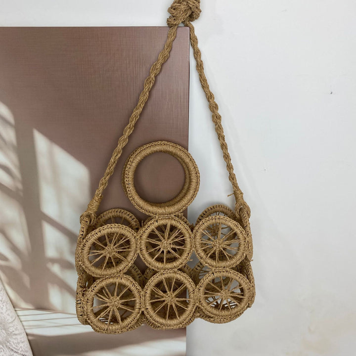 Basket bag with Unique Wheel Design Bowlift