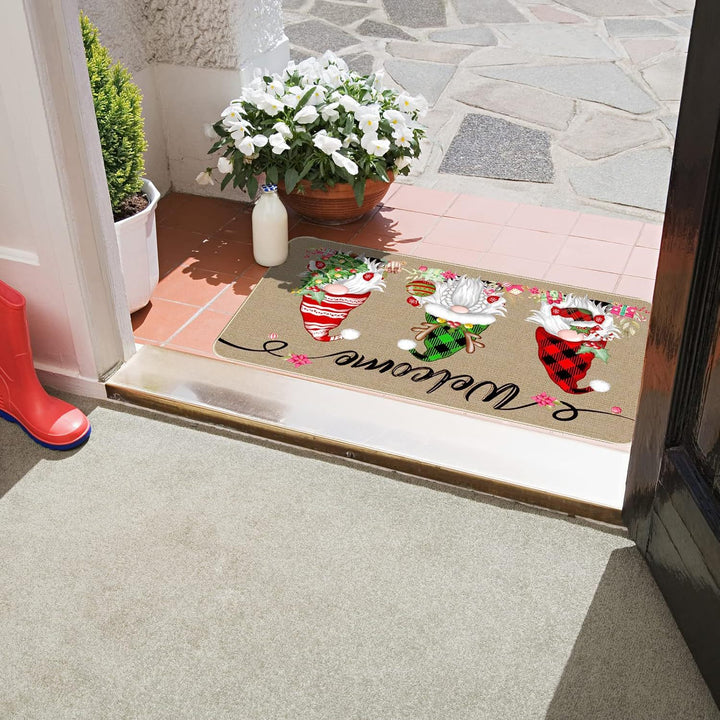 Festive Holiday Door Mat Bowlift