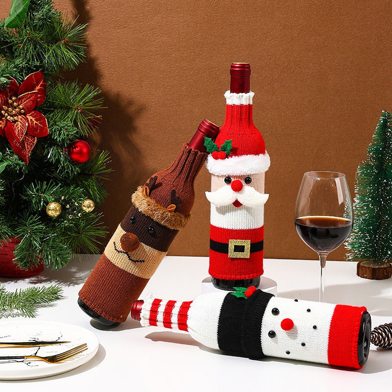 Christmas gift wine bottle sleeve Bowlift
