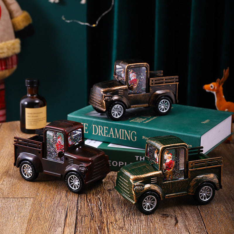 Festive Christmas Car Decoration Bowlift