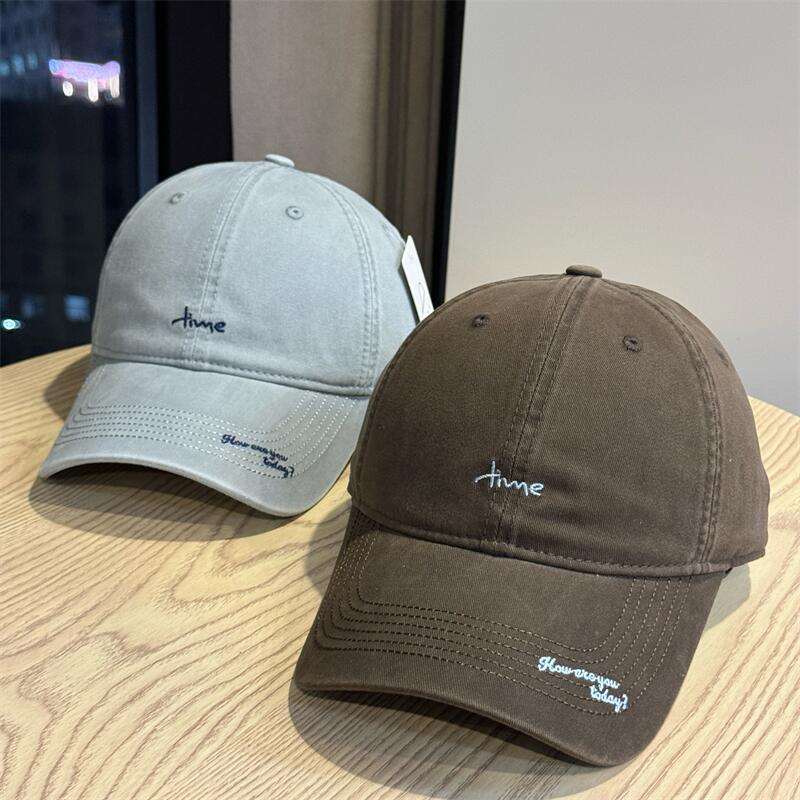 Women's Casual Embroidered Adjustable Cap Bowlift