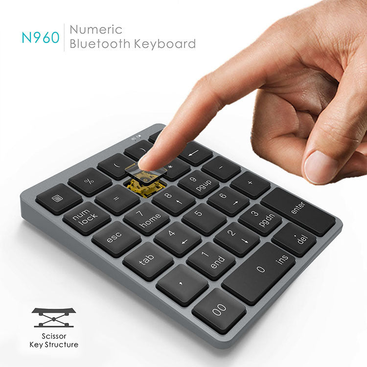 Bluetooth Numeric Keypad Bowlift