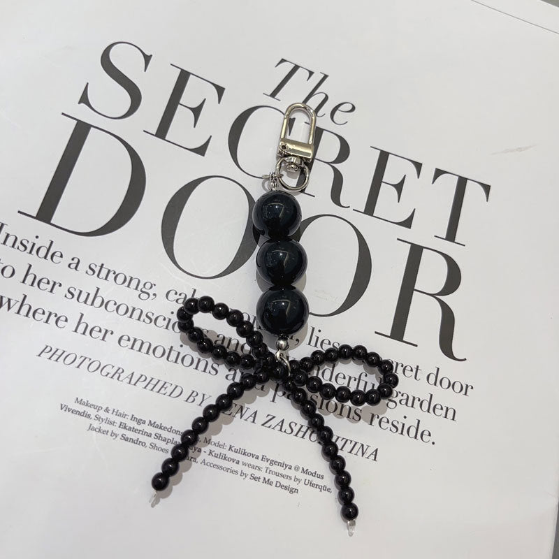 Stylish Beaded Charm Key Holder Bowlift