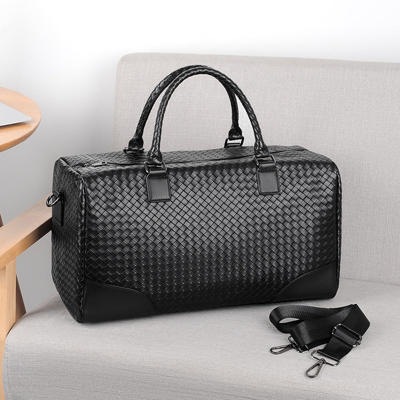 Elegant Handbag in Braided Design Bowlift