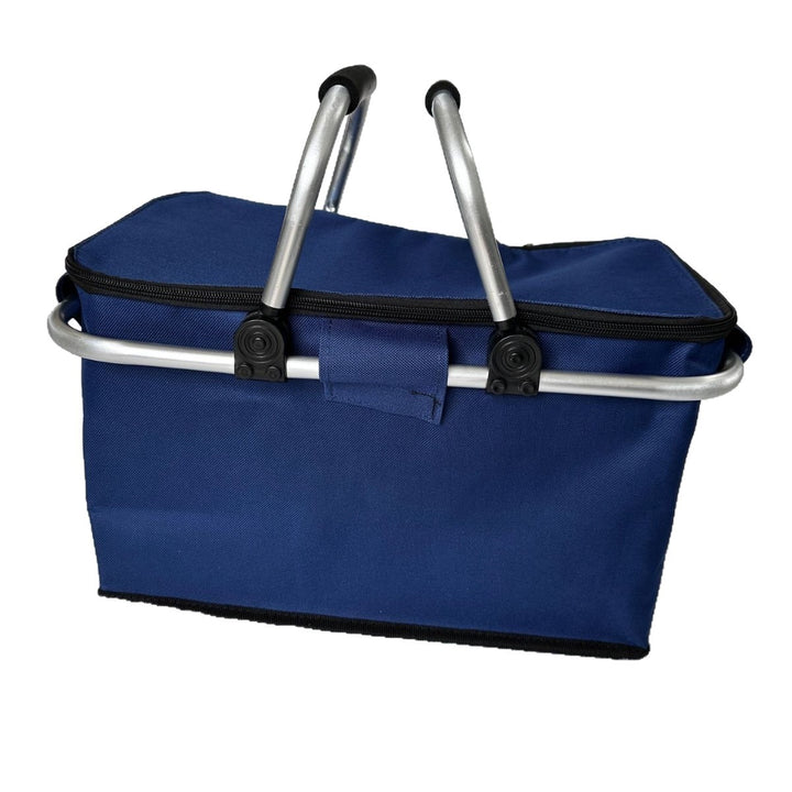 Cooler bag with sturdy aluminum frame and insulating inner lining Bowlift