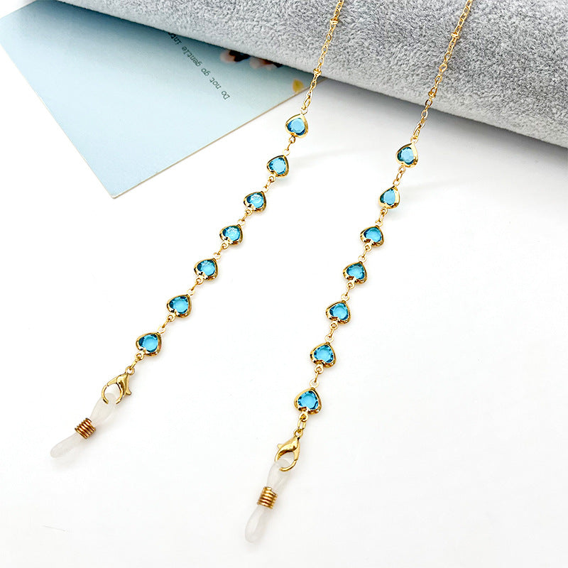 Heart-Shaped Eyewear Chain Bowlift