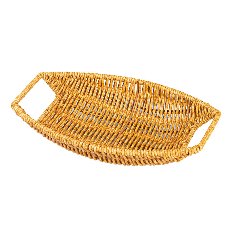 Decorative Handwoven Serving Tray Bowlift