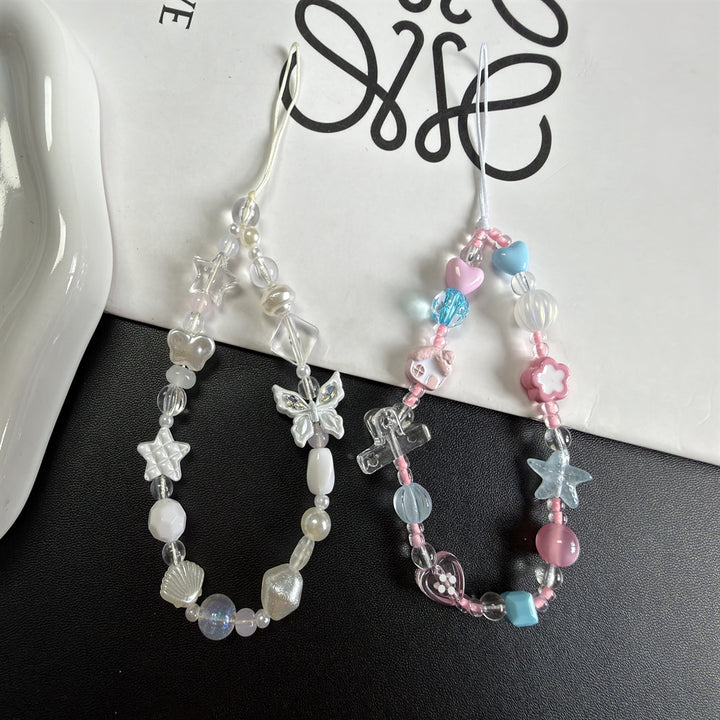 Decorative Beaded Phone Lanyard Bowlift