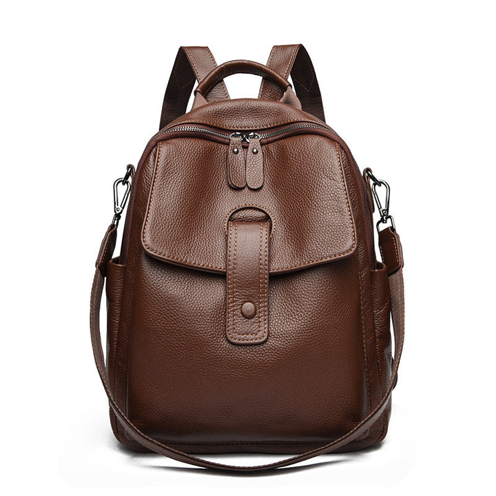 Vegan Leather Multi-Functional Backpack Bowlift