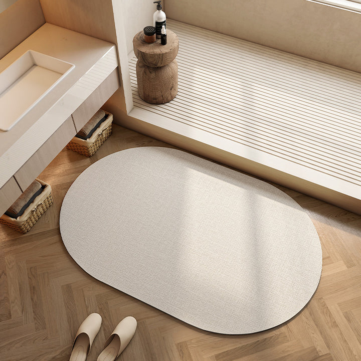 Geometric Patterned Bath Mat Bowlift