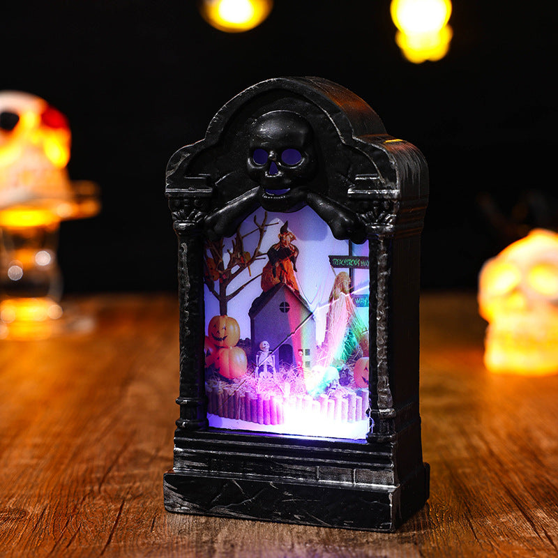Creepy Halloween Decoration Lantern Bowlift