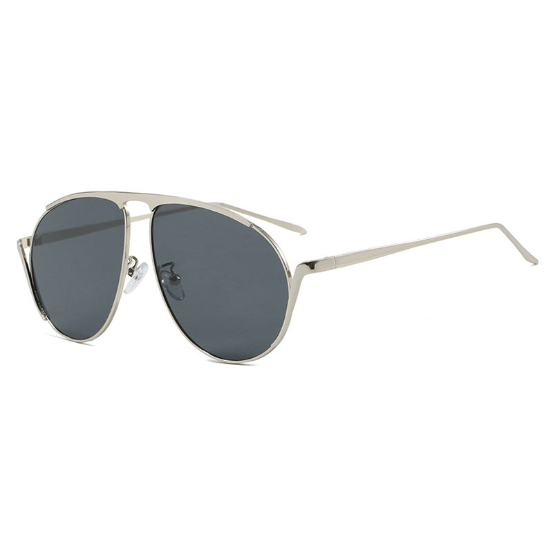 Ladies fashionable pilot sunglasses with polarized lenses and elegant metal frame Bowlift