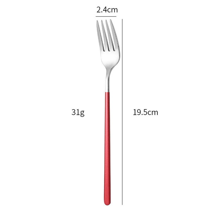 Elegant stainless steel dining fork with ergonomic handle Bowlift