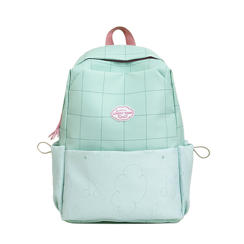 Playful Patterned School Backpack Bowlift