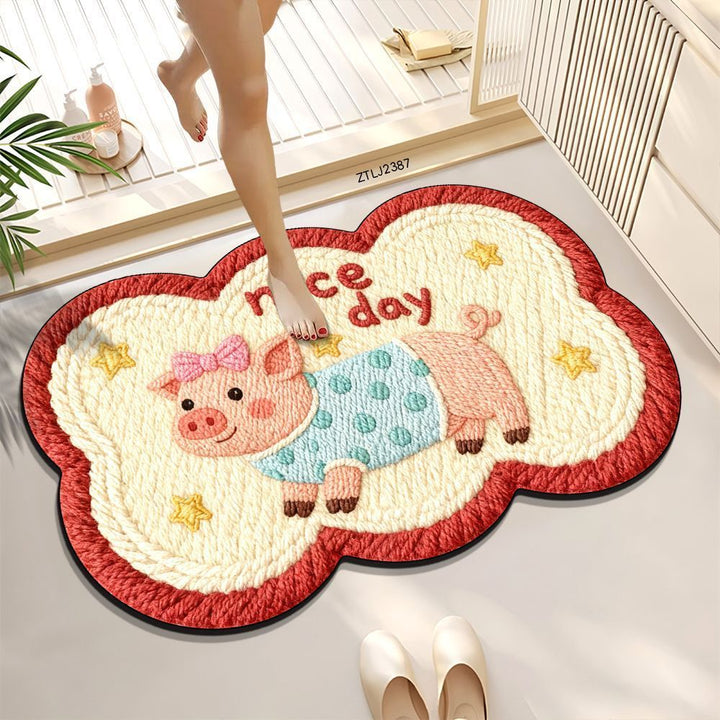 Decorative Plush Area Bowlift
