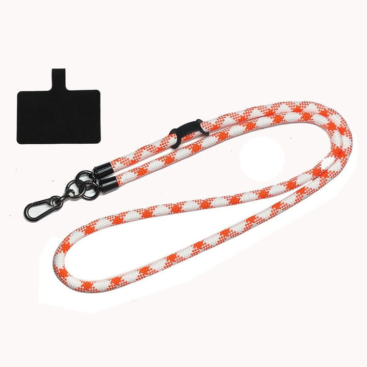 Fashionable Braided Lanyard with ID Holder Bowlift