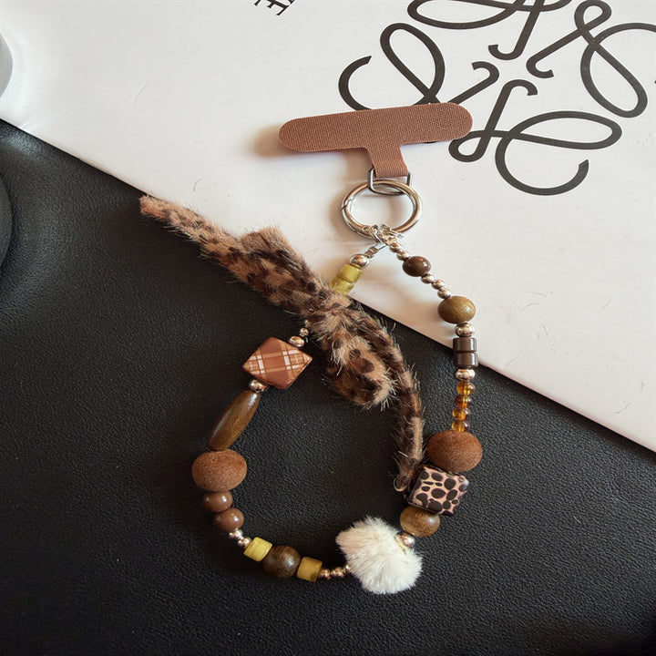 Decorative Bead Charm Keyring Bowlift