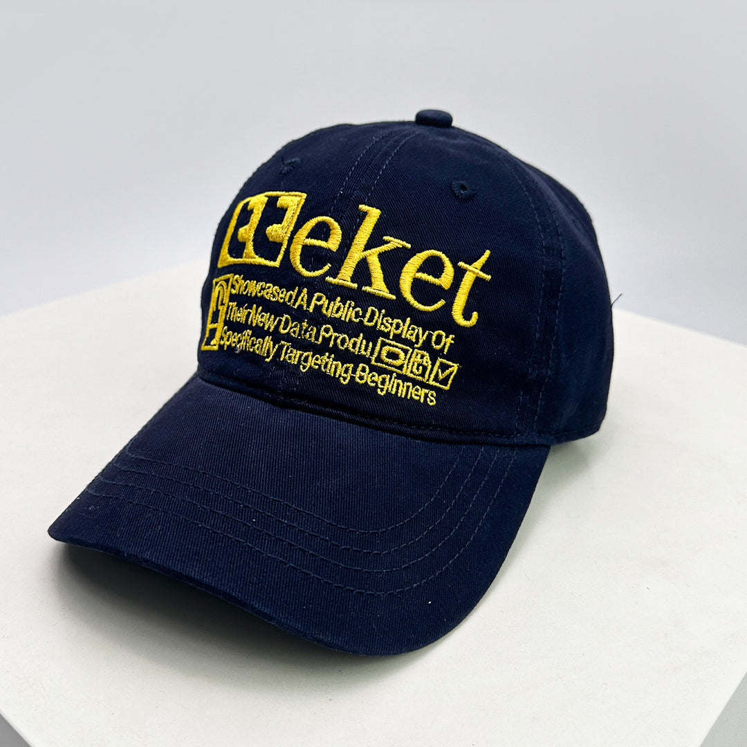 Men's Adjustable Statement Baseball Cap Bowlift