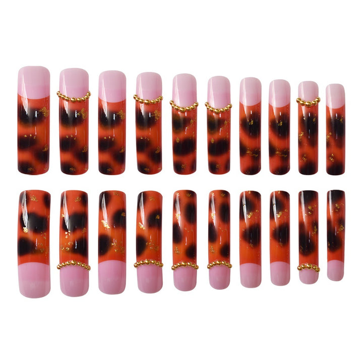 Elegant Long Press-on Nails Bowlift