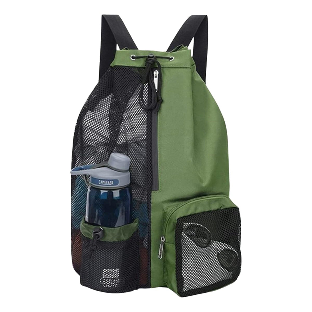 Breathable sports backpack with multiple mesh pockets Bowlift