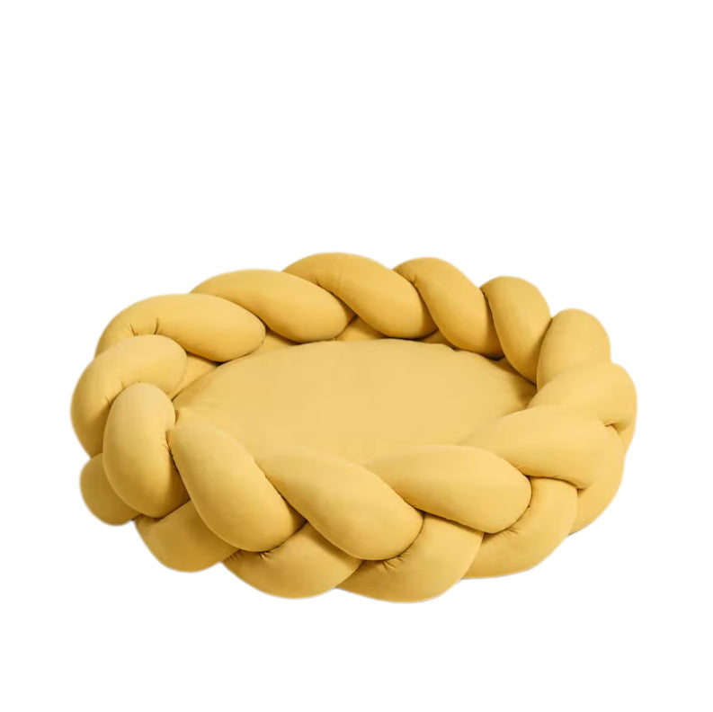 Braided Cushion Dog Bed