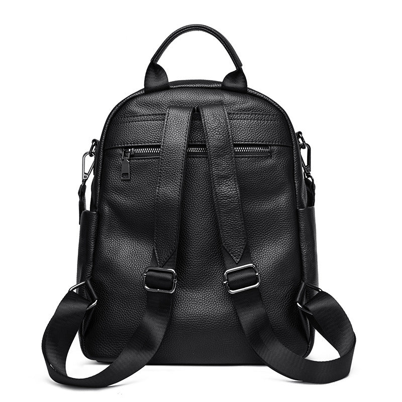 Vegan Leather Multi-Functional Backpack Bowlift