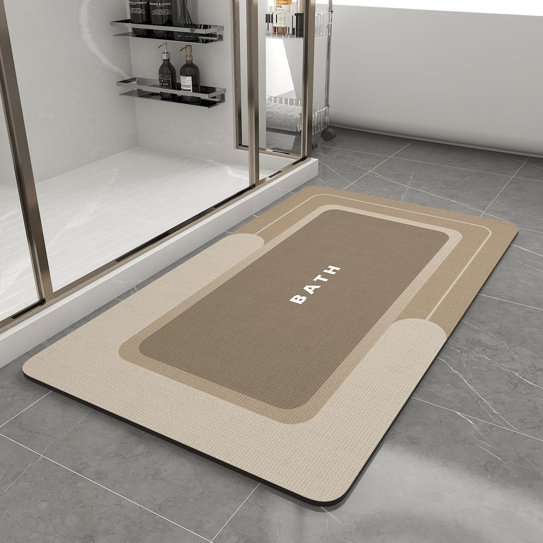 Plush Absorbent Bath Mat Bowlift