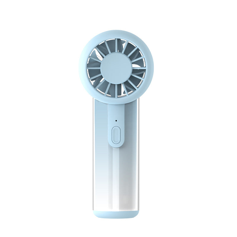 Unisex compact mini-handheld fan with rechargeable battery and quiet motor Bowlift