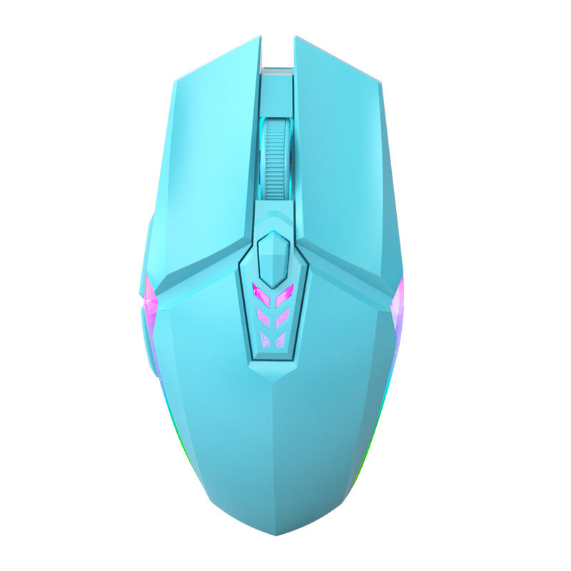 Gaming mouse with ergonomic design and RGB lighting Bowlift