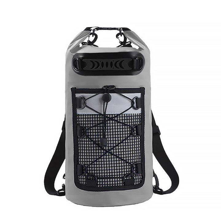 Durable Dry Bag with Mesh Pocket Bowlift