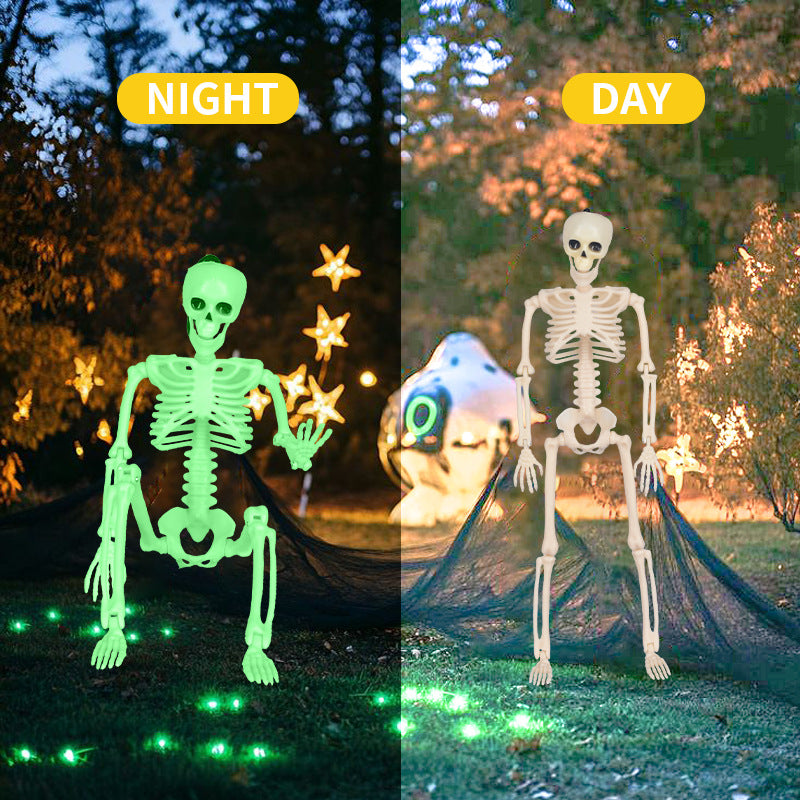 Glow-in-the-Dark Skeleton Decorations Bowlift