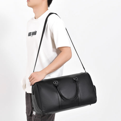 Stylish leather travel bag Bowlift