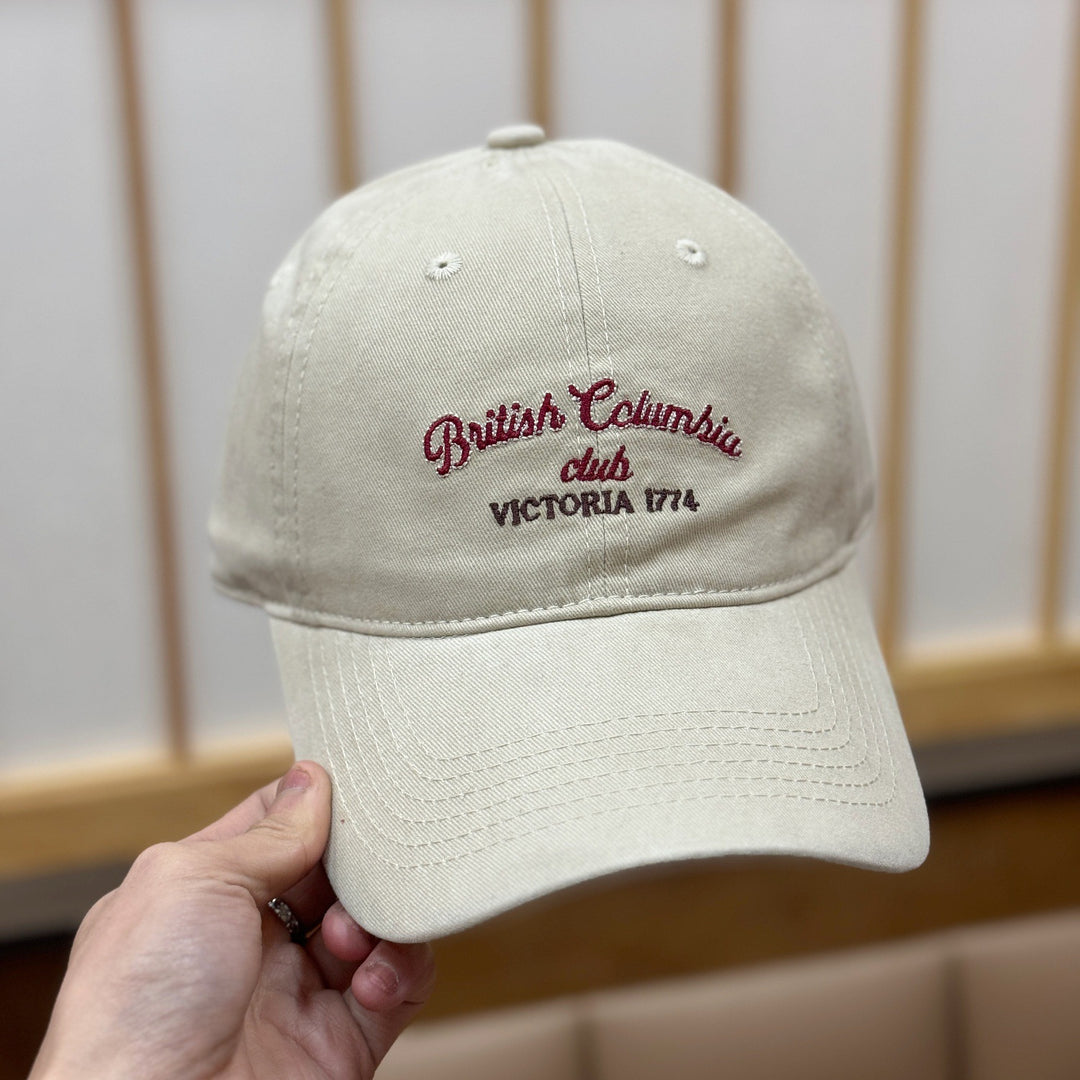Men's Vintage-Inspired Distressed Baseball Cap Bowlift