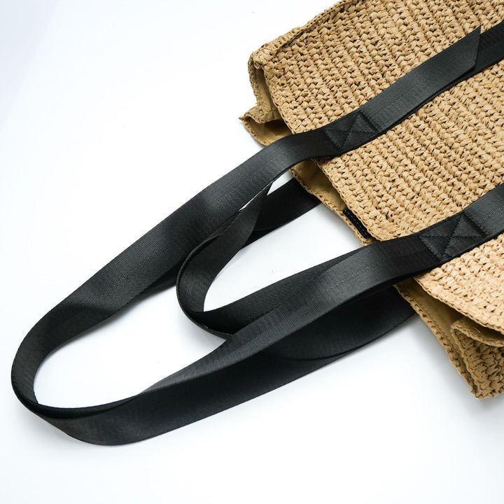 Generous straw tote bag Bowlift