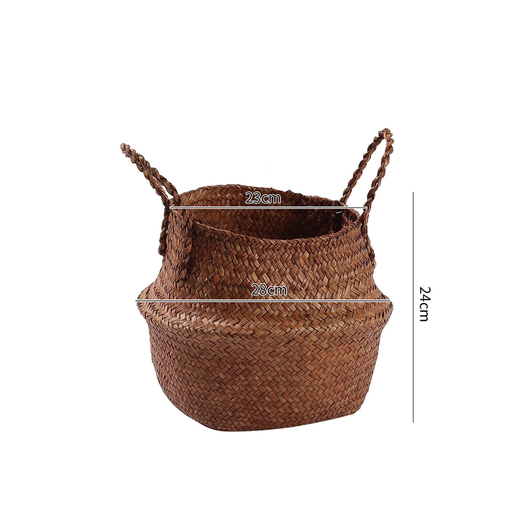 Handmade Woven Storage Basket Bowlift