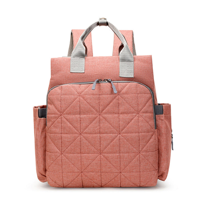 Modern Quilted Backpack Bowlift