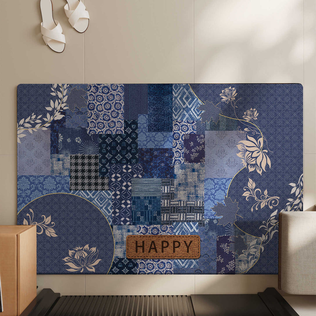 Artistic Patchwork Area Mat