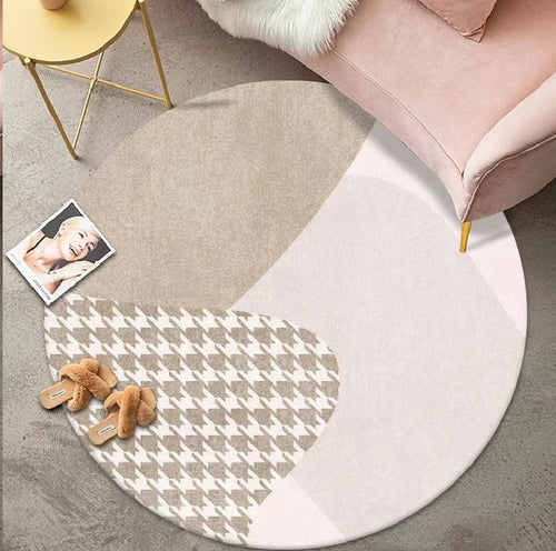 Modern Abstract Area Rug Bowlift